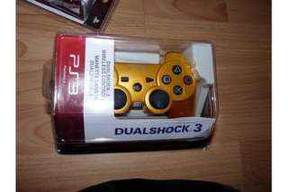 Sony Playstation 3 DUALSHOCK 3 Wireles Controller  Gold  in 