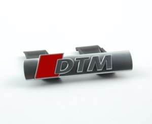 Audi DTM Schriftzug Grill badge front original  
