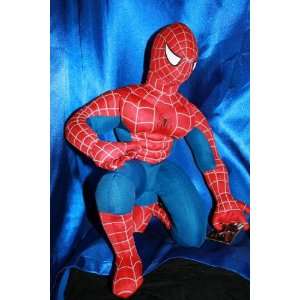 Spiderman Stoff Figur Kuscheltier groß  Küche & Haushalt