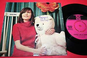 Sandie Shaw   Puppet On A String 7 Pye Records 1967 Eurovision  