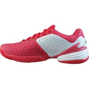 adidas Womens Dark Pink White Shoes Barricade Adilibria Tennis 