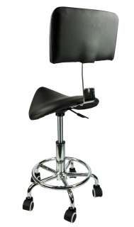 new salon stool medical rubber wheels black  price $ 37 95 