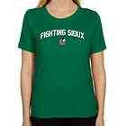 North Dakota Fighting Sioux Ladies Mascot Logo Classic Fit T Shirt 