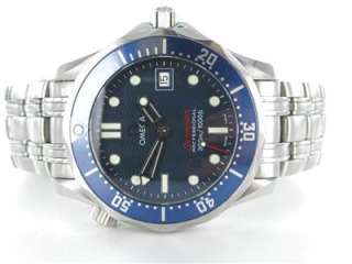 GENTS OMEGA SEAMASTER PROFESSIONAL BLUE WAVE DIAL STAINLESS STEEL 