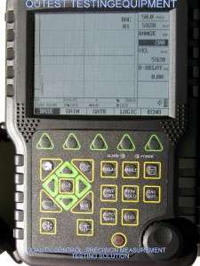   Hand held Digital Ultrasonic Flaw Detector Defectoscope MultiColor LCD