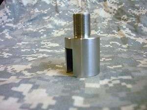Ruger 10/22 Threaded Barrel End, plain to 1/2 28 TPI   Stainless 