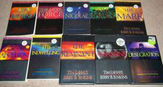 Left Behind series Lot 10 books Christian Jerry B. Jenkins and Tim 