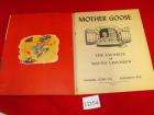 VTG 1946 Mother Goose Book Samuel Lowe Co Kenosha WI  