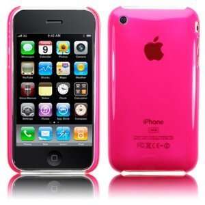 Iphone 3 3G Hülle transparent pink Teil der ConsumerStore.de Zubehör 
