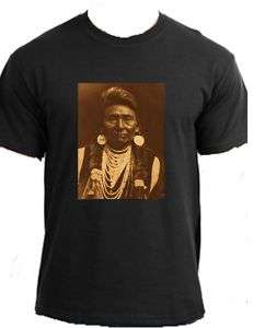 EDWARD CURTIS CHIEF JOSEPH Native American photo shirt  