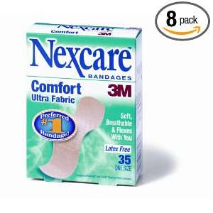  Nexcare bandages Comfort Ultra Fabric 3M, .75 x 3 inches 