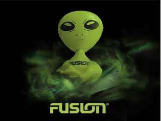 Fusion Alien Green Blow Up Alien Toy With Squeak 1 Meter 3 FT  