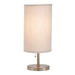  Adesso 3323 02 Gatsby 1 Light Table Lamps in White