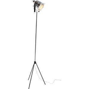  Adesso 3051 22 Spotlight Steel Floor Lamp with Tripod Base 