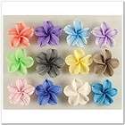 B400/ 30Pcs Mixed fimo polymer clay flower beads  