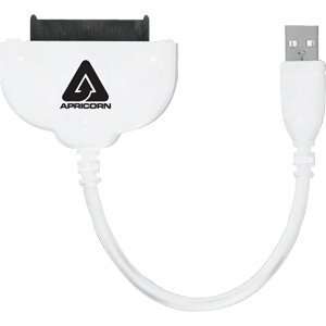  New   Apricorn ASW USB 25 USB To SATA Cable Adapter   ASW 