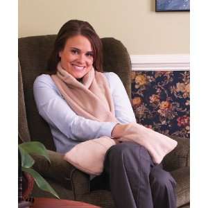 Therma Scarf Camel As Seen On TV   Cuddly Microwavable Scarf With 