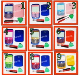   Coloral Housing Faceplate Case for Blackberry Curve 8520 8530,4p