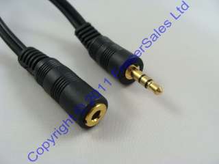 Gold plated 10M 3.5mm Extension Cable. Used to extend the cable for 