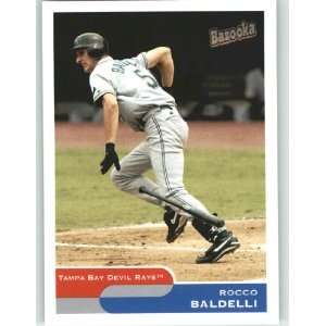  2004 Bazooka #90 Rocco Baldelli   Tampa Bay Devil Rays 