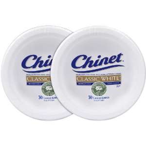  Chinet Classic White Large Bowl, 30 ct 2 pack Kitchen 