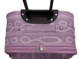 Piece Pink Super Light Weight Luggage Suitcase Set  