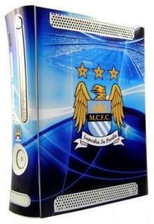 Official Man City FC Skin Cover For Xbox 360 Console  