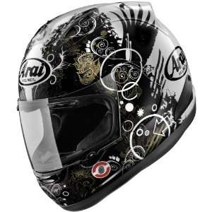  Arai Helmets Corsair V Graphics Helmet, Fiction Black 