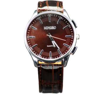   Promotional Men Boy Leatheroid Casual Sport Wrist Watch Watches  