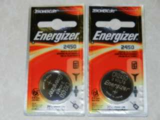 10 Carded ENERGIZER CR2450 CR 2450 3v lithium battery  