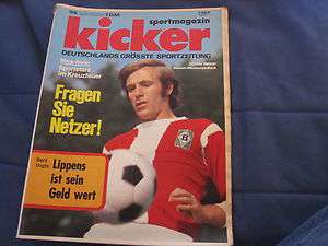 Kicker 30.11.1970 96/70 Günter Netzer Mönchengladbach  