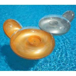  Intex Pillow Back Lounge Pool Float Silver Toys & Games