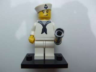   Lego 8804, series 4, minifigure Sailor (Open)