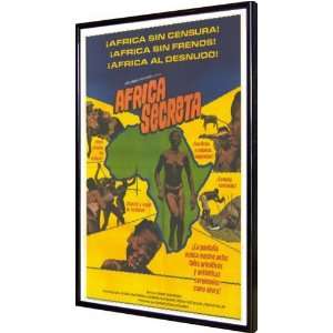  Secret Africa 11x17 Framed Poster