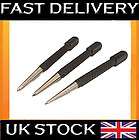 NEW 3PC CENTRE PUNCH SET STEEL POINT MARKING TOOL HAND 