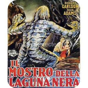   della Laguna Nera Vintage Horror Movie MOUSE PAD