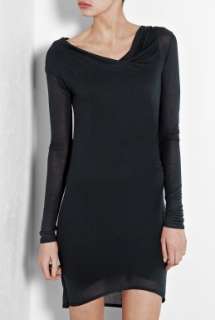 Helmut Lang  Thicket Slack Jersey Long Sleeve Dress by Helmut Lang