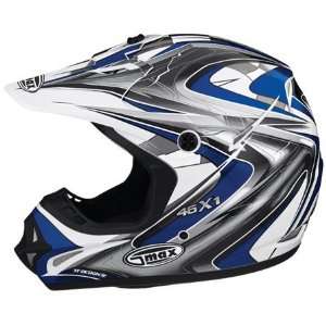 GMAX Youth GM46Y 1 Core Full Face Helmet Small  Blue Automotive
