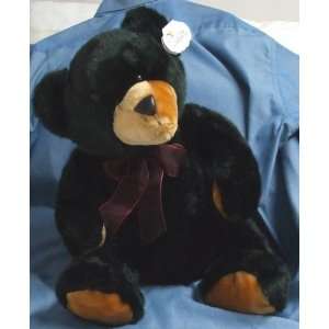 Floppy Black Bear 16 Plush Stuffed Animal Toy  Toys & Games   