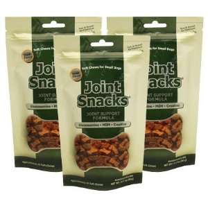  3 PACK Joint Snacks for Small Dogs (180 Soft Chews)