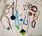 HUGE LOT OLD COSTUME JEWELRY ANTIQUES AVON JEWELRY  