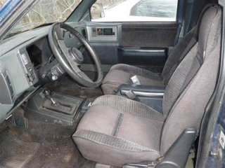 1989 CHEVROLET BLAZER S10/JIMMY S15 RH Front Seat  