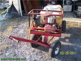50 Gallon 3 HP GAS Lawn Sprayer with cart  