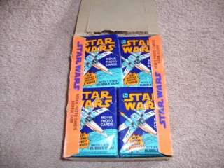 1977 TOPPS STAR WARS SERIES 5 UNOPENED PACK FROM BOX  