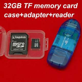 32GB MICRO SD MicroSD SDHC TF MEMORY CARD 32G+CASE+ ADAPTER+READER 
