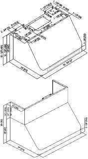 Range Hood   36 Under Cabinet Pro Series PS01 36  