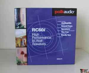 Polk Audio RC60i 6.5 2 Way In Ceiling Speakers NEW Pair  