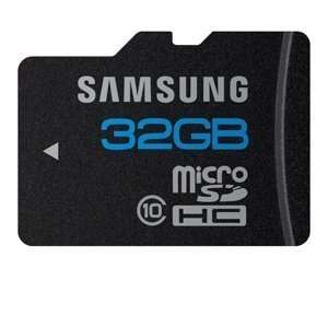  Samsung 32 GB microSDHC Flash Memory Card, Brushed Metal 