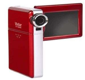 Vivitar DVR925 8.1 MP Red Digital Camcorder  