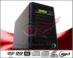 Burner 24X CD DVD Duplicator Machine w/ Labeling Kit  